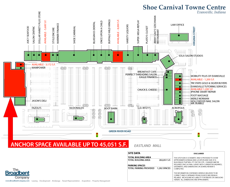 Shoe-Carnival-Towne-Centre-ESite-Plan