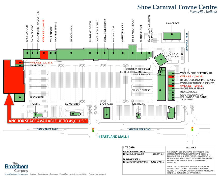 Shoe-Carnival-Towne-Centre-ESite-Plan